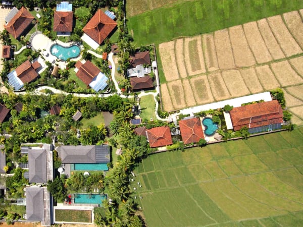 Aerial picture DEA Villas